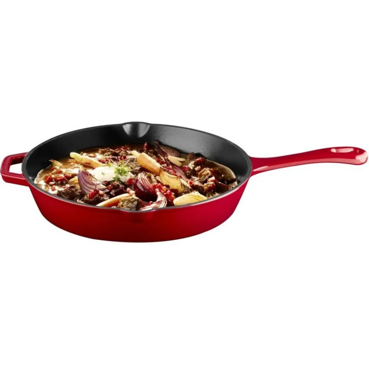 Poêle fonte d'acier inox Sans revêtement Sans couvercle 46,5x30,5x5,5 cm 2 L 5 Stars - APS