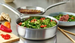 Poêle inox Ø 20 cm 3,8 cm Alchimy - DE BUYER Clearance