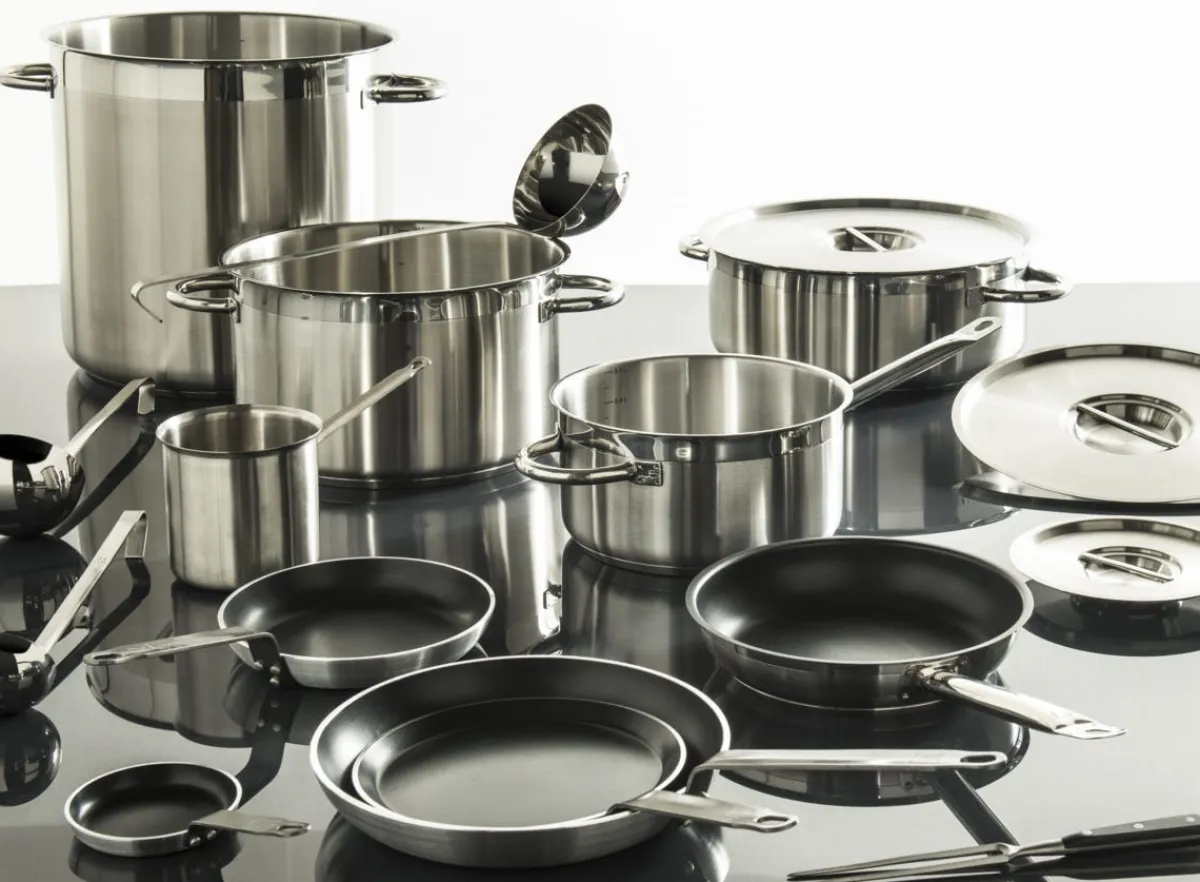 Poêle rond aluminium Revêtement anti-adhésif Ø 36 cm 5,5 cm - PRO.COOKER Sale