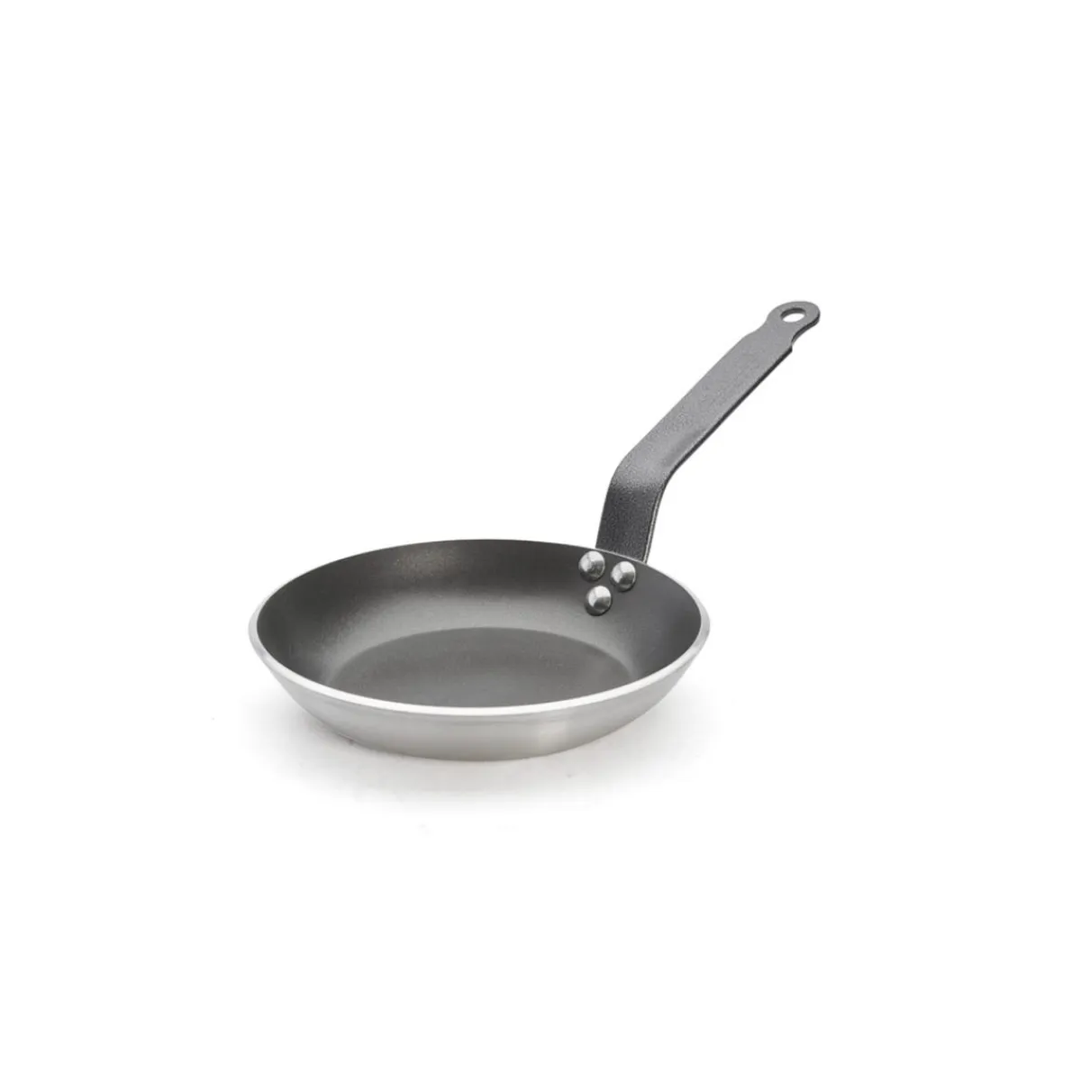 DE BUYER Poêle rond aluminium Revêtement anti-adhésif Ø 20 cm Choc Resto Induction Hot
