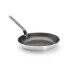 DE BUYER Poêle rond aluminium Revêtement anti-adhésif Ø 24 cm Choc Resto Induction Discount