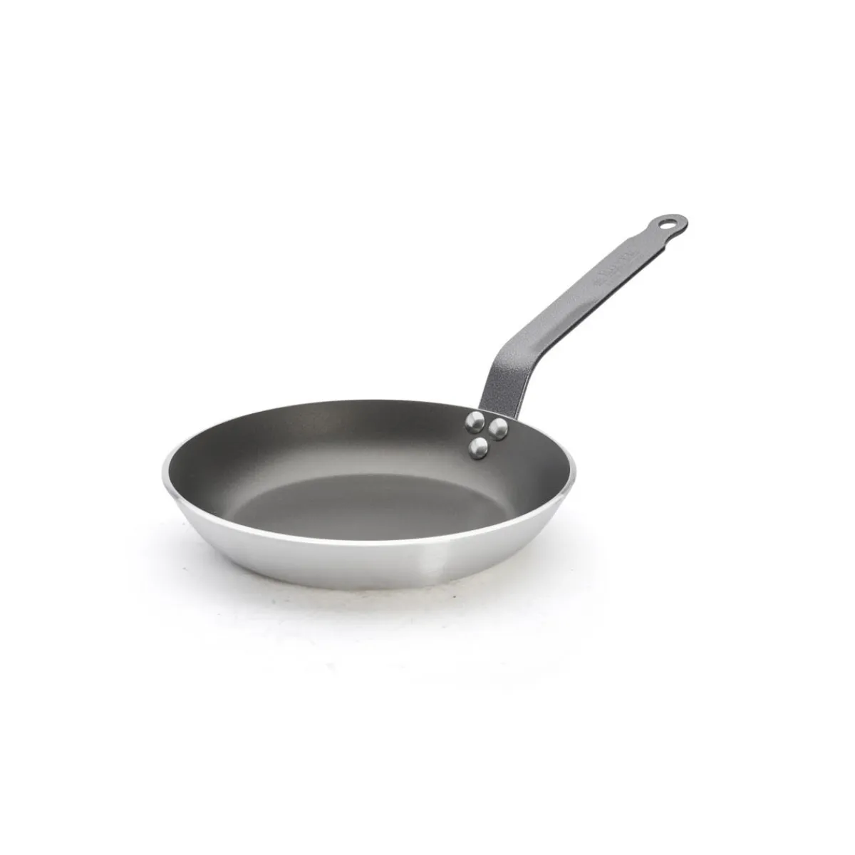 DE BUYER Poêle rond aluminium Revêtement anti-adhésif Ø 24 cm Choc Resto Induction Discount