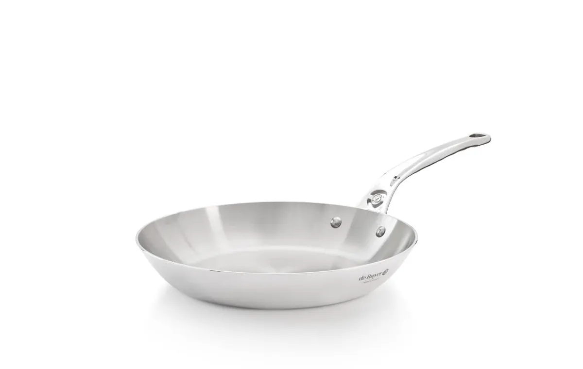 DE BUYER Poêle ronde rond inox Ø 24 cm 4 cm Affinity Sale