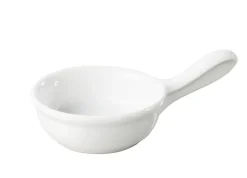 REVOL Poêlon rond blanc porcelaine culinaire Ø 6,4 cm Miniatures Sale
