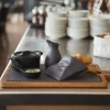 Poêlon rond noir porcelaine culinaire Ø 6,4 cm Miniatures - REVOL Online