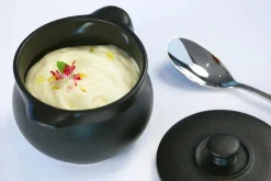 Poêlon rond noir porcelaine vitrifiée Ø 12 cm Chefs Fusion - RAK Outlet