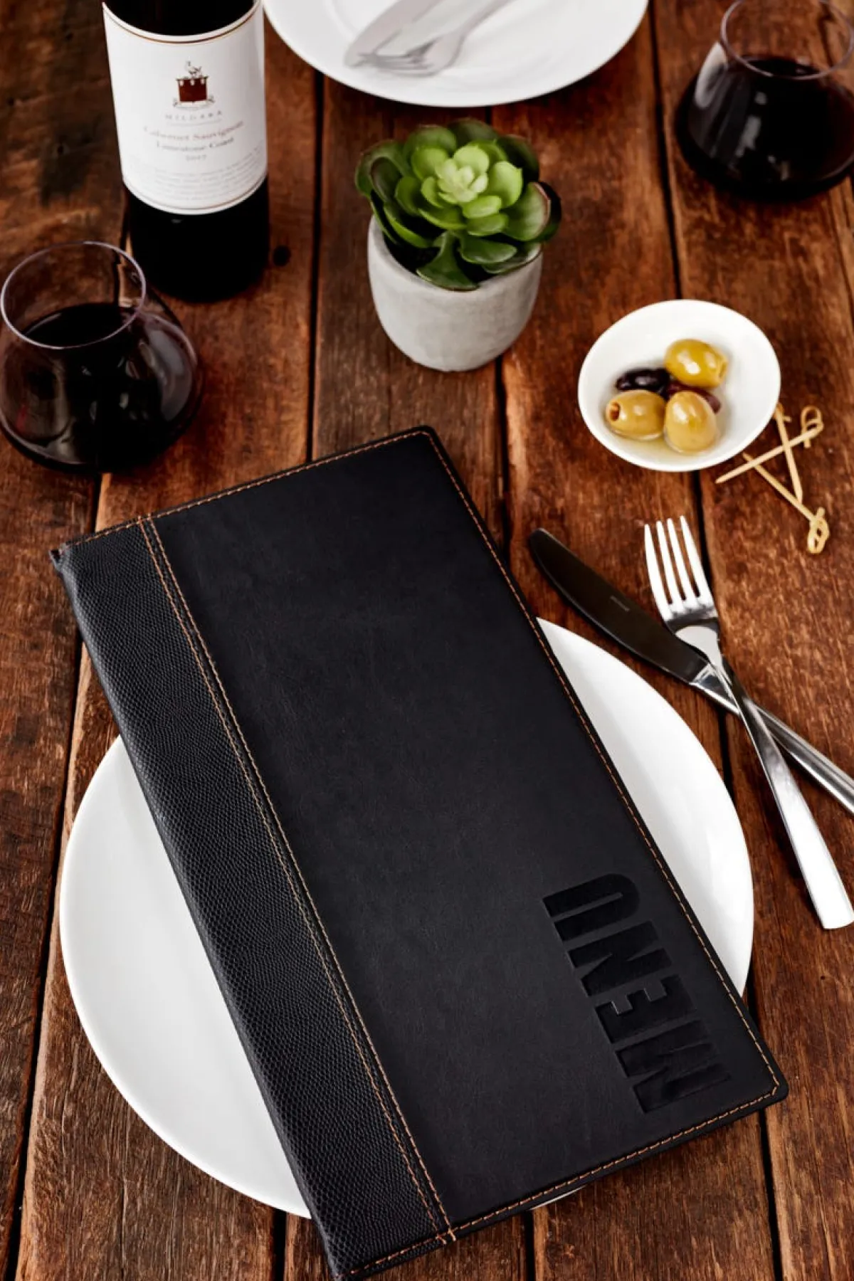 SECURIT Porte-addition rectangulaire noir 23x13 cm Online