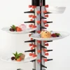 Porte-assiettes garnies sur table inox 24 assiettes maximum - PLATEMATE Clearance