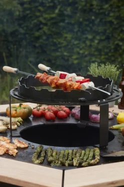 BARBECOOK Porte-brochettes pour support acier Ø 36 cm 5 cm Nestor Outlet