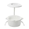 REVOL Porte couvercle inox 35,5x23x36,5 cm Bombance Discount