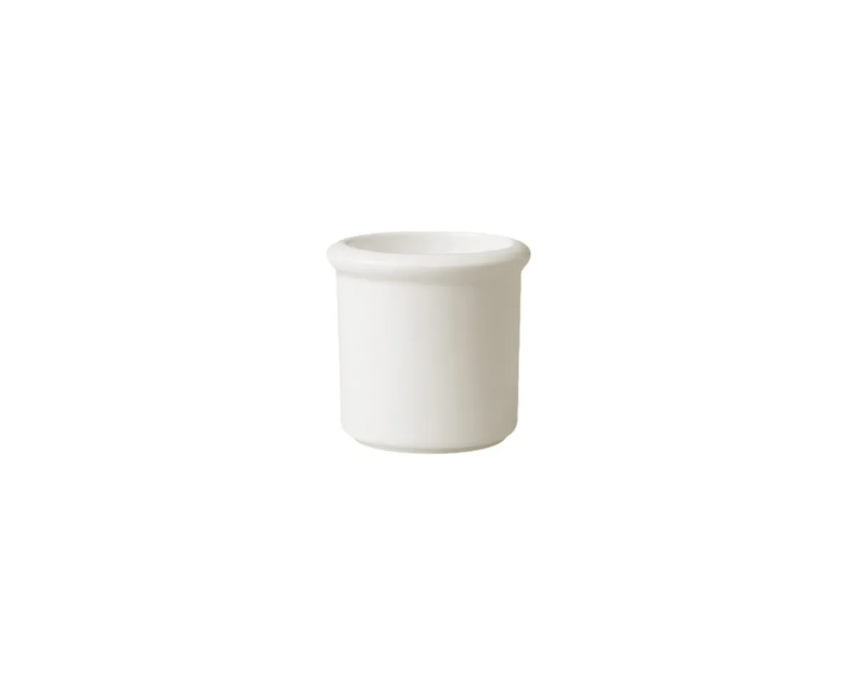 Porte cure dent rectangulaire ivoire porcelaine vitrifiée Ø 5,5 cm Banquet - RAK Hot