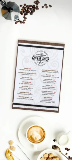 SECURIT Porte-menu Sale