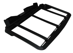 Porte-sac avec 3 clips amovibles pour collecteur 70 L et 90 L plastique noir - PROBBAX Online