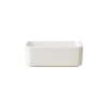 Porte sachet de sucre rectangulaire ivoire porcelaine vitrifiée 11,5 cm Banquet - RAK Clearance
