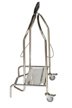 PROBBAX Porte sac à pinces inox 110 L Discount
