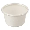 Pot bagasse blanc Ø 9,3 cm 5,5 cm Oxstal (1000 pièces) - PRO.MUNDI Online