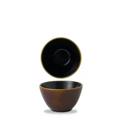 CHURCHILL Pot conique Siena Brown porcelaine vitrifiée Ø 10,2 cm Nourish Siena Brown Best