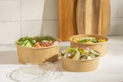 EARTH ESSENTIALS Pot kraft Ø 15 cm 500 ml (50 pièces)