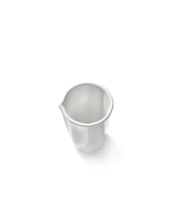 Pot à lait rond blanc porcelaine 7 cl Ø 5,53 cm Silhouette - SERAX