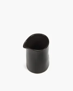 Pot à lait rond ébène grès émaillé Ø 7,5 cm La Mère - SERAX New