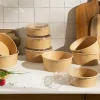 EARTH ESSENTIALS Pot marron Ø 15 cm 780 ml (50 pièces) New
