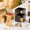 Pot rectangulaire bambou 12x4x8 cm Oxstal (20 pièces) - PRO.MUNDI Sale