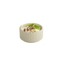 Pot rond beige porcelaine Ø 7,5 cm The Grid - APS Sale