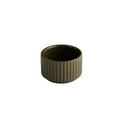 APS Pot rond marron porcelaine Ø 6 cm The Grid Hot