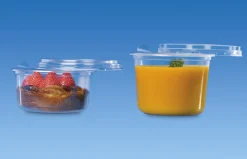 ALPHAFORM Pot rond transparent Ø 11,7 cm 5,7 cm 35 cl Tusipack (50 pièces) Outlet