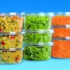 ALPHAFORM Pot rond transparent Ø 11,7 cm 4,3 cm 25 cl Tusipack (50 pièces) Clearance