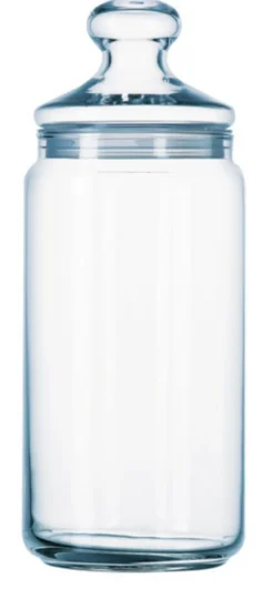 Pot rond transparent verre Ø 10 cm Pot Club - LUMINARC Outlet