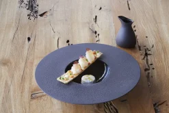 REVOL Pot à sauce gris porcelaine culinaire 6,7 cm Likid Online