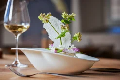 Pot à sauce rond blanc porcelaine bone china 11,6x10,3 cm Pose - RAK Discount