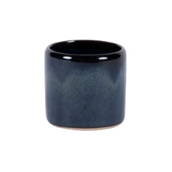 PRO.MUNDI Pot à sauce rond bleu grès émaillé Ø 5 cm Gres Couleur Clearance