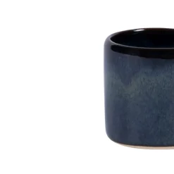PRO.MUNDI Pot à sauce rond bleu grès émaillé Ø 5 cm Gres Couleur Clearance