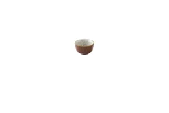 CHURCHILL Pot à sauce rond brun porcelaine vitrifiée Ø 6,9 cm Stonecast Natural New
