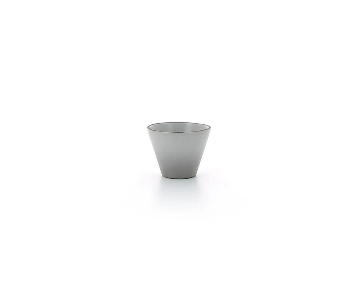 REVOL Pot à sauce rond gris porcelaine culinaire Ø 6,3 cm Equinoxe Sale