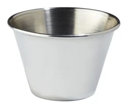 Pot à sauce rond inox Ø 6 cm - PRO.MUNDI