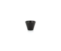 Pot à sauce rond noir porcelaine culinaire Ø 6,3 cm Equinoxe - REVOL Sale