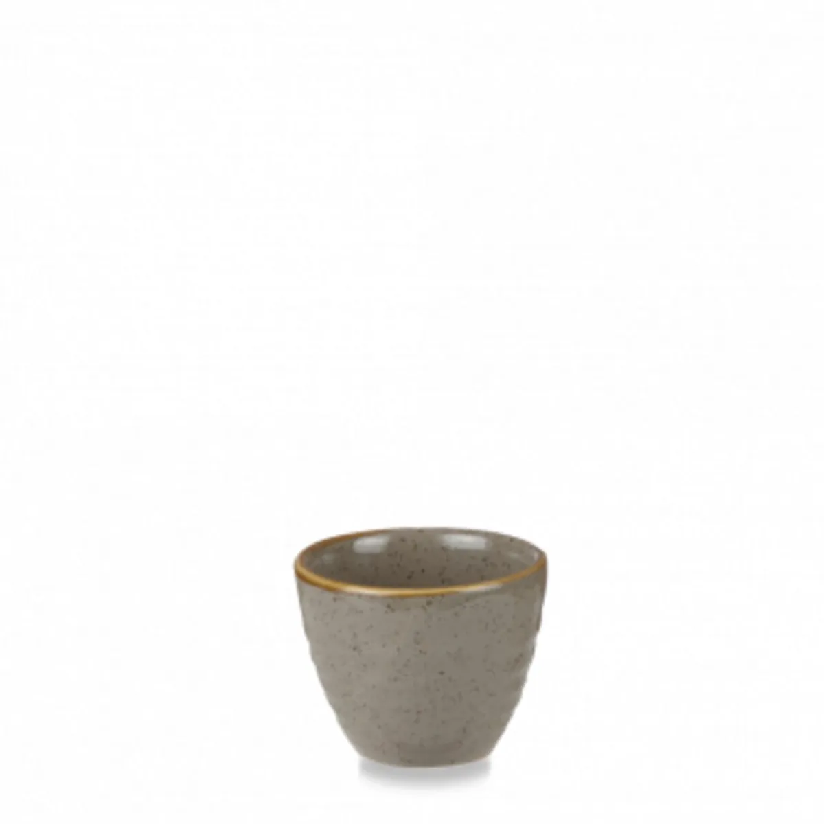 CHURCHILL Pot à sauce rond peppercorn porcelaine vitrifiée Ø 8 cm Stonecast Grey Outlet