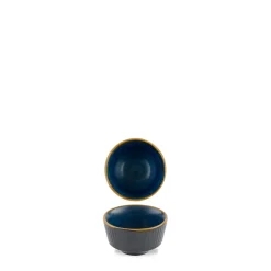 CHURCHILL Pot à sauce rond Tokyo Blue porcelaine vitrifiée Ø 6,9 cm Nourish Tokyo New
