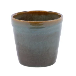 Pot vert grès émaillé Ø 10 cm Sky - PRO.MUNDI Hot
