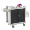 Poubelle avec support inox 48,5x28x55 cm - SAINT ROMAIN Clearance