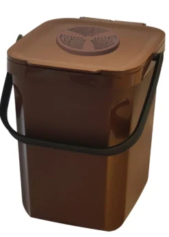 Poubelle compost plastique 10 L Organik Green - ROSSIGNOL Discount