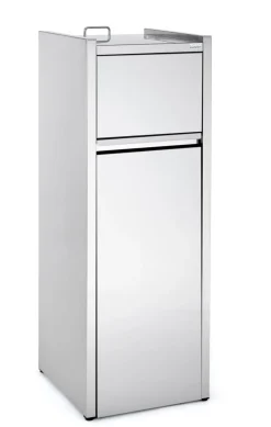 TOURNUS Poubelle couvercle basculant inox 110 L Online