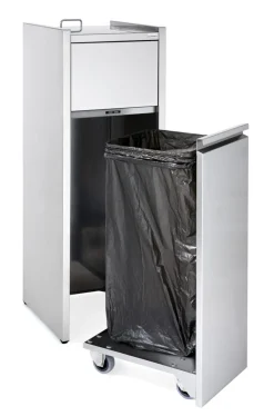 TOURNUS Poubelle couvercle basculant inox 110 L Online