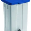 GILAC Poubelle à pédale plastique 50 L blanc Online