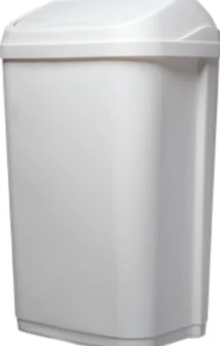 PROBBAX Poubelle plastique 10 L blanc Online
