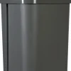 PROBBAX Poubelle plastique 50 L gris New