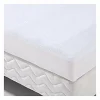 Aucune Protège matelas éponge PU blanc 200x160 cm 100 g/cm² coton Best